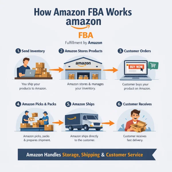 How Amazon FBA works