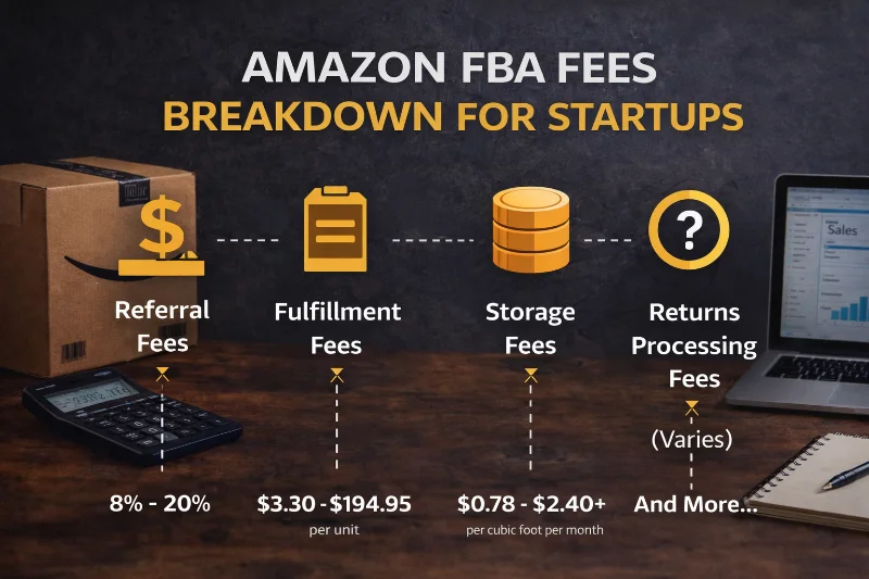 Amazon FBA fees breakdown for startups