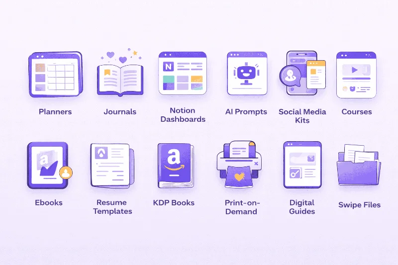 Digital Products to Sell in 2026 Real Ideas That Actually Make Money