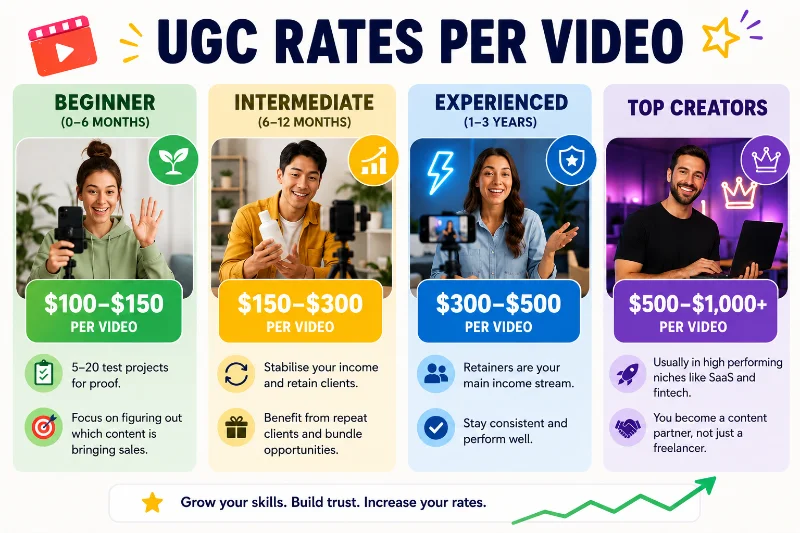 How Much Do UGC Creators Make in 2026?