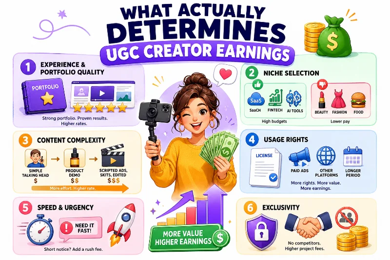 How Much Do UGC Creators Make in 2026?