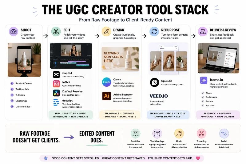How to Build a UGC Portfolio From Scratch (With Zero Brand Deals)