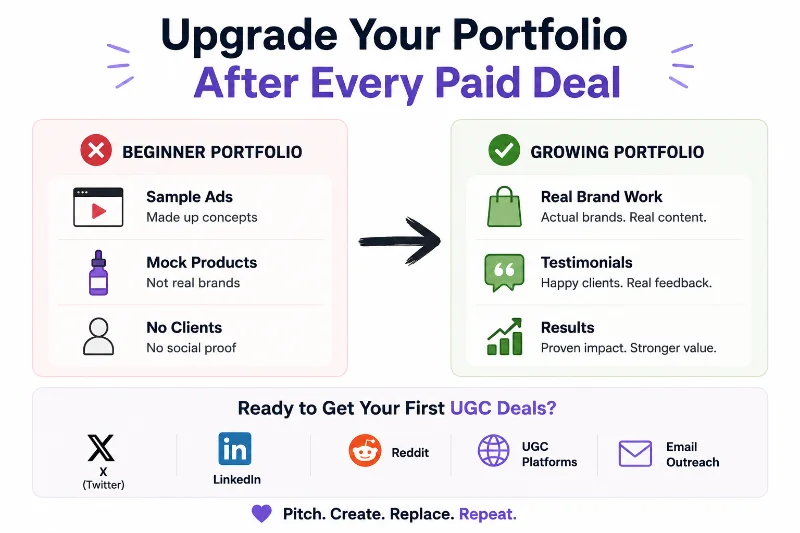 How to Build a UGC Portfolio From Scratch (With Zero Brand Deals)