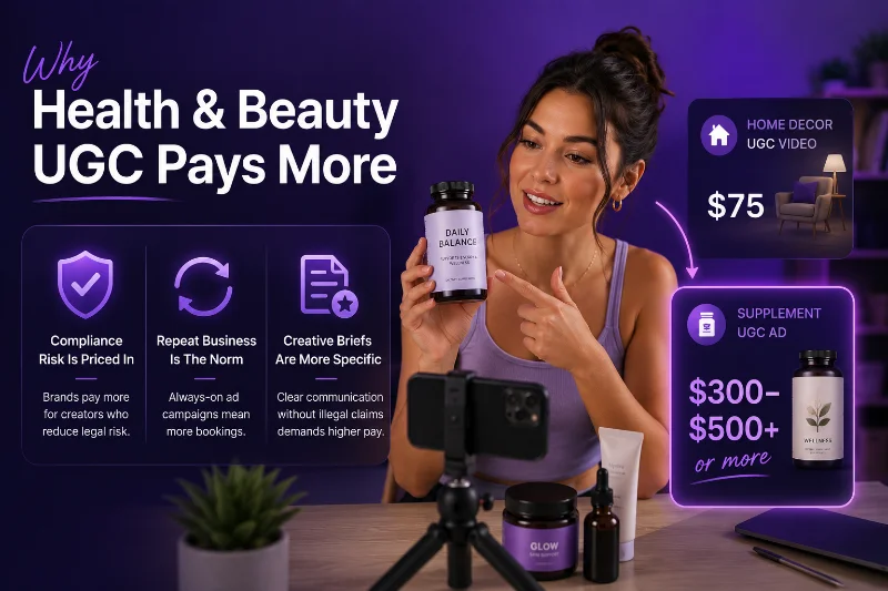 The Claims-Safe UGC Ads Script Guide: Ad Templates for Health Brands