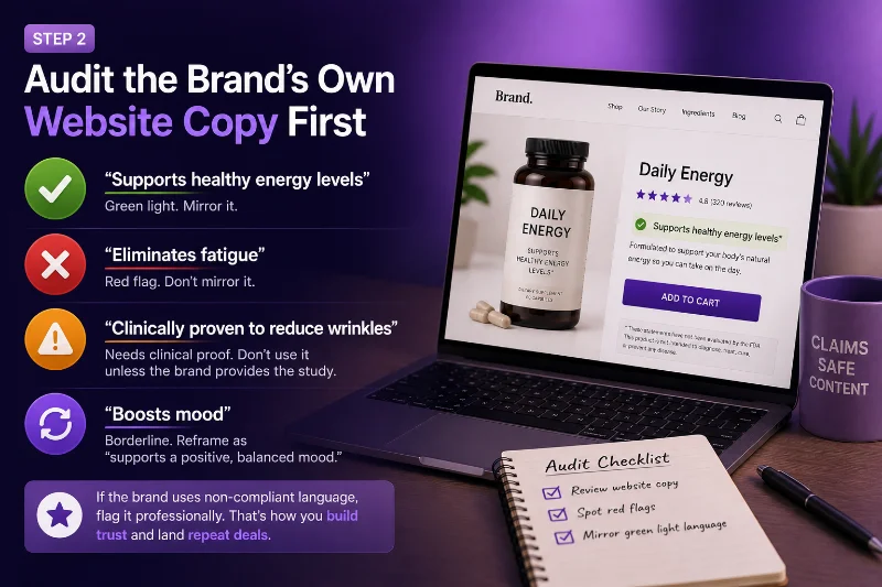 The Claims-Safe UGC Ads Script Guide: Ad Templates for Health Brands