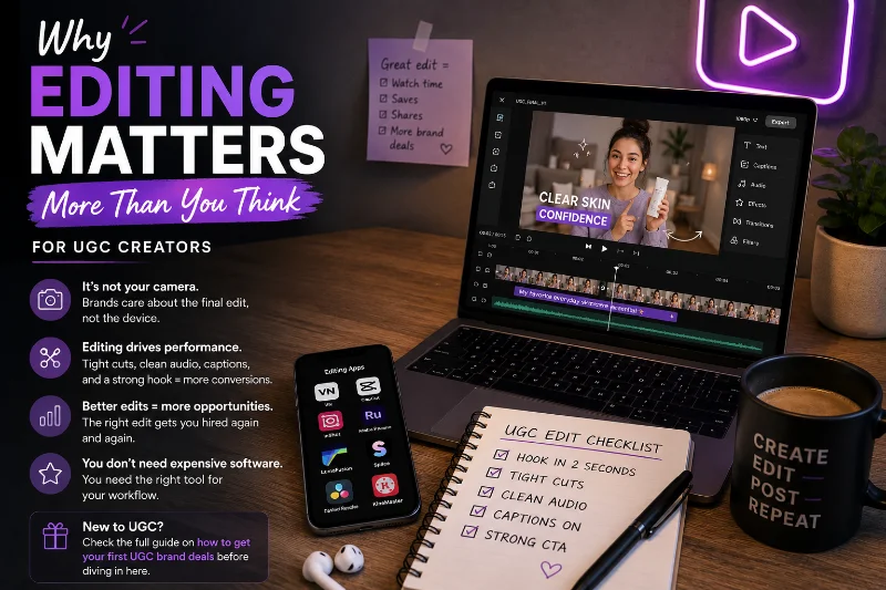 Best Video Editing Apps for UGC Creators (2026 Guide)