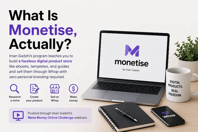 Iman Gadzhi's Monetise Review (2026): Is It Worth $1,995? (The Truth)
