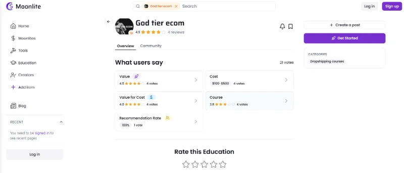 God Tier Ecom Review 2026: Is Anthony Camacho Worth $199/mo?