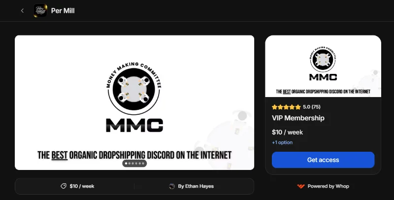 Per Mill Review: Is Ethan Hayes' MMC Discord Worth It?