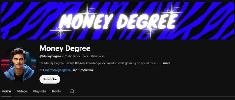 Money Degree Review 2026: Is the Free AI Channel Legit?