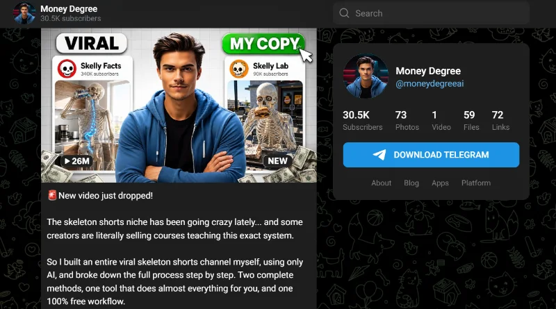 Money Degree Review 2026: Is the Free AI Channel Legit?