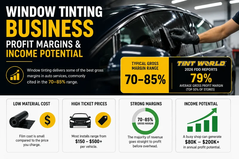 Window Tint Business Startup Costs: Mobile vs. Shop vs. Franchise