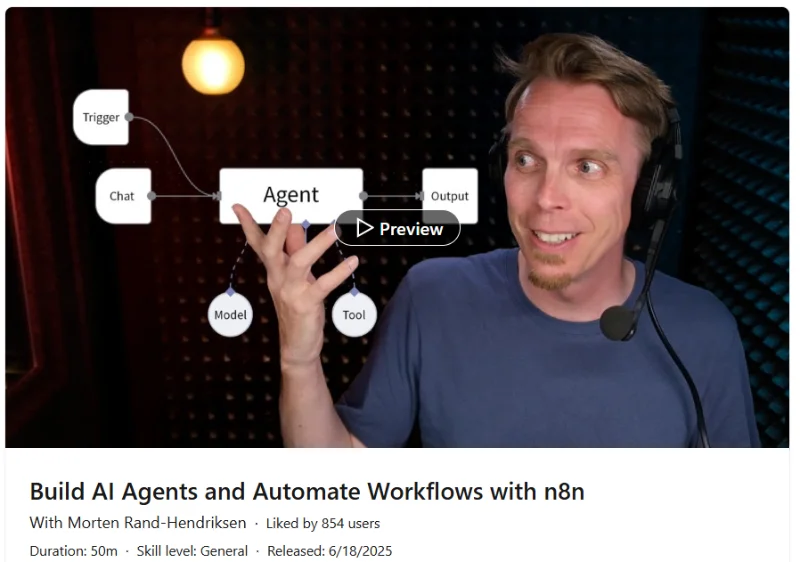 LinkedIn Build AI Agents and Automate Workflows with n8n